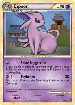 Espeon (2/90) (Theme Deck Exclusive) [HeartGold & SoulSilver: Undaunted]-1