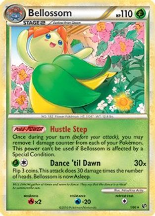 Bellossom (1/90) (Theme Deck Exclusive) [HeartGold & SoulSilver: Undaunted]-1