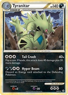 Tyranitar (26/95) (Theme Deck Exclusive) [HeartGold & SoulSilver: Unleashed]-1