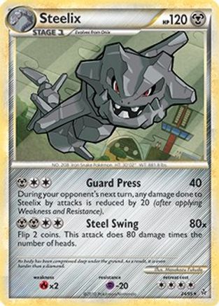 Steelix (24/95) (Theme Deck Exclusive) [HeartGold & SoulSilver: Unleashed]-1