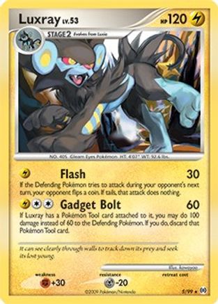 Luxray (5/99) (Theme Deck Exclusive) [Platinum: Arceus]-1