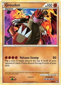 Groudon (6/95) (Theme Deck Exclusive) [HeartGold & SoulSilver: Call of Legends]-1