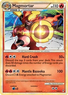 Magmortar (16/95) (Theme Deck Exclusive) [HeartGold & SoulSilver: Call of Legends]-1