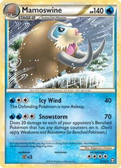 Mamoswine (5/102) (Cracked Ice Holo) (Theme Deck Exclusive) [HeartGold & SoulSilver: Triumphant]-1