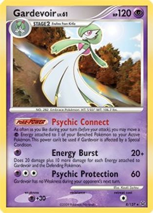 Gardevoir (8/127) (Theme Deck Exclusive) [Platinum: Base Set]-1
