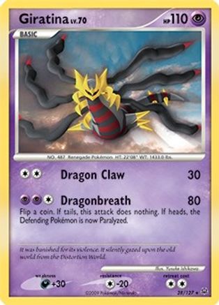 Giratina (28/127) (Theme Deck Exclusive) [Platinum: Base Set]-1