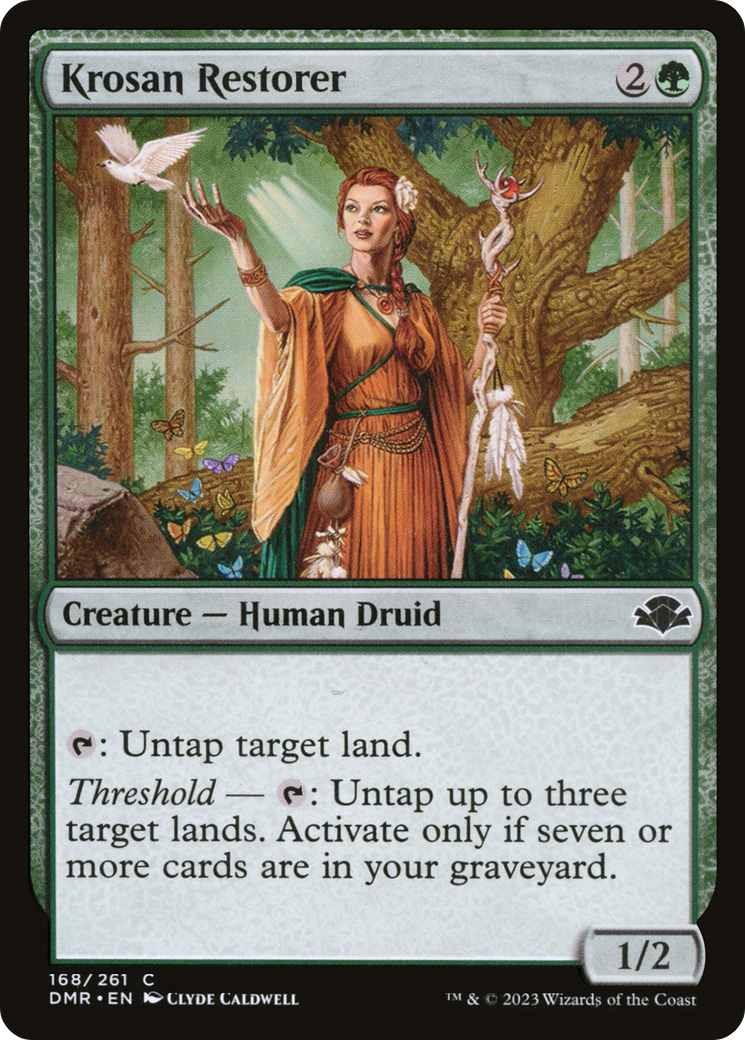Krosan Restorer [Dominaria Remastered]-1
