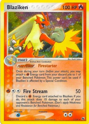 Blaziken (3/109) (Cosmos Holo) [EX: Battle Stadium]-1