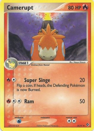 Camerupt (24/97) [EX: Battle Stadium]-1