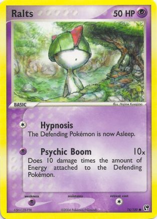 Ralts (74/100) [EX: Battle Stadium]-1