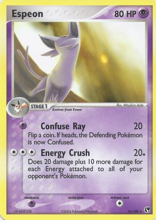 Espeon (16/100) [EX: Battle Stadium]-1