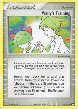 Wally's Training (89/100) [EX: Battle Stadium]-1