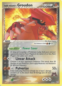 Team Magma's Groudon (9/95) (Theme Deck Exclusive) [EX: Team Magma vs Team Aqua]-1