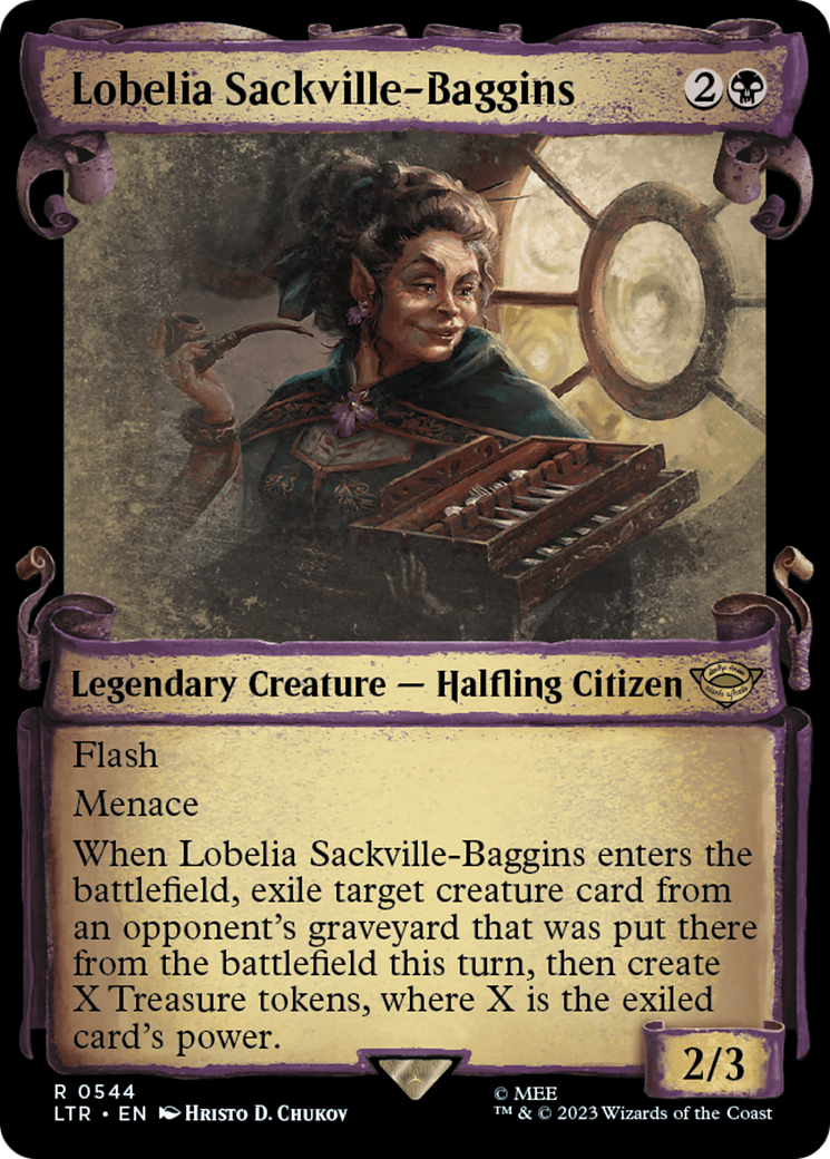 Lobelia Sackville-Baggins [The Lord of the Rings: Tales of Middle-Earth Showcase Scrolls]-1
