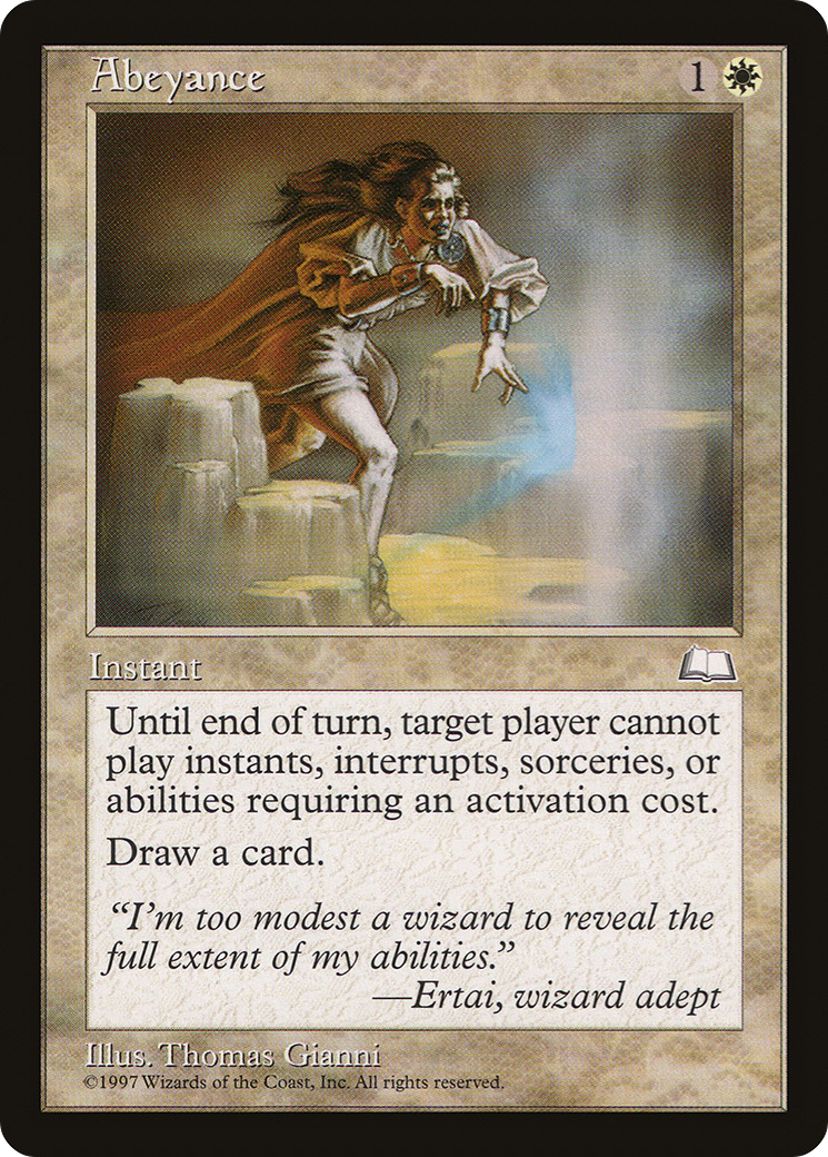 Abeyance [Weatherlight]-1