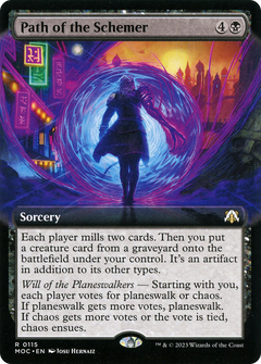 Path of the Schemer (Extended Art) [March of the Machine Commander]-1