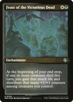 Feast of the Victorious Dead (MAT-130) - March of the Machine: The Aftermath Etched Foil-1