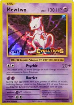 Mewtwo (51/108) (XY Evolutions Staff Prerelease) [XY: Black Star Promos]-1