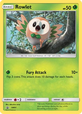 Rowlet (SM01) [Sun & Moon: Black Star Promos]-1