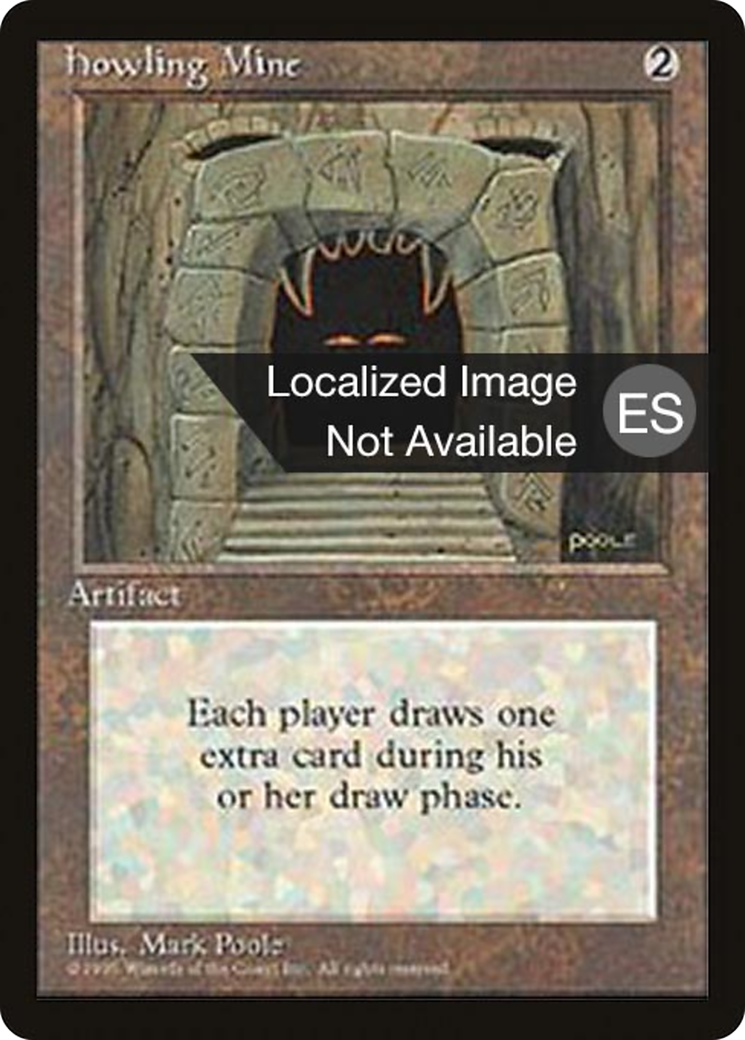 Howling Mine [Fourth Edition Foreign Black Border]-1