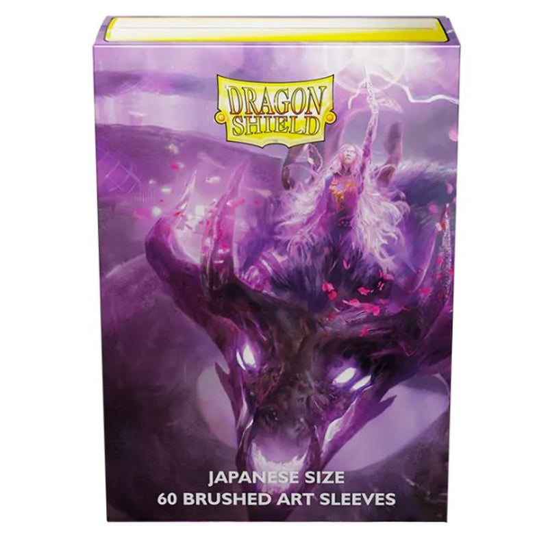 Dragon Shield: Japanese Size Sleeves – Brushed Art – Sakura Ally-1