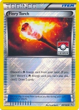 Fiery Torch (89/106) (League Promo) [XY: Flashfire]-1