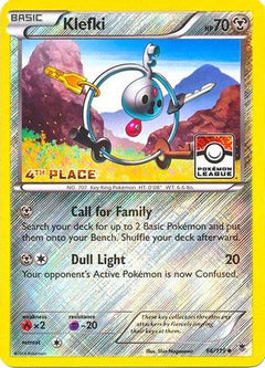 Klefki (66/119) (League Promo 4th Place) [XY: Phantom Forces]-1