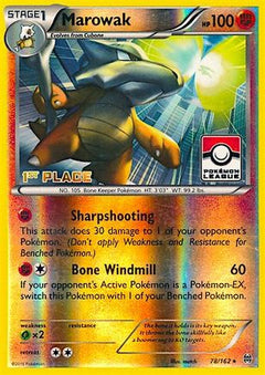 Marowak (78/162) (League Promo 1st Place) [XY: BREAKthrough]-1