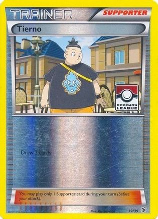 Tierno (39/39) (League Promo) [XY: Kalos Starter Set]-1
