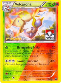 Volcarona (15/114) (League Promo 1st Place) [XY: Steam Siege]-1