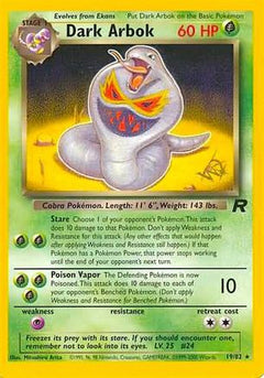 Dark Arbok (19/82) (W Stamped Promo) [Team Rocket Unlimited]-1