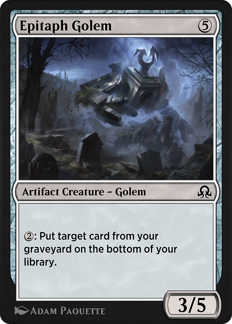 Epitaph Golem (SIR-249) - Shadows over Innistrad Remastered-1
