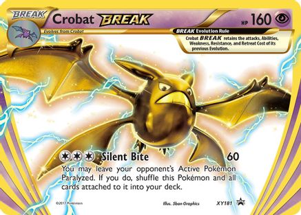 Crobat BREAK (XY181) [XY: Black Star Promos]-1
