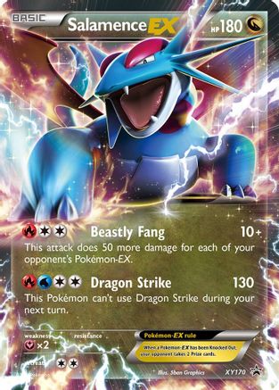 Salamence EX (XY170) [XY: Black Star Promos]-1