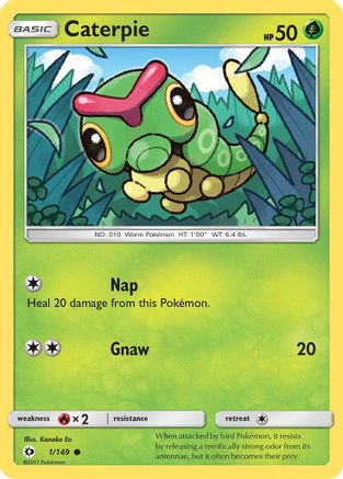 Caterpie (1/149) [Sun & Moon: Base Set]-1
