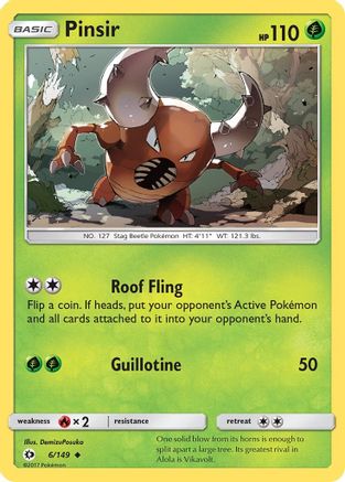 Pinsir (6/149) [Sun & Moon: Base Set]-1