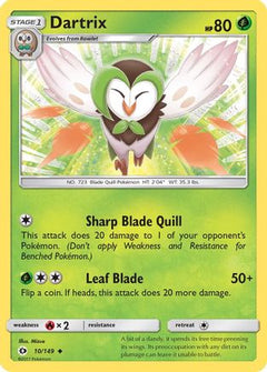 Dartrix (10/149) [Sun & Moon: Base Set]-1