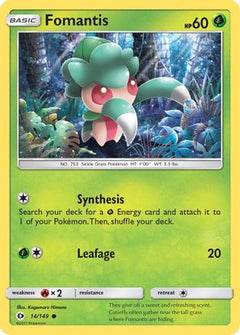 Fomantis (14/149) [Sun & Moon: Base Set]-1