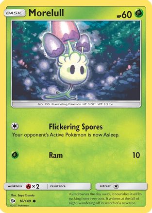 Morelull (16/149) [Sun & Moon: Base Set]-1