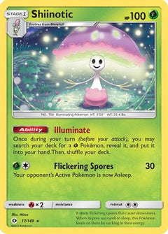 Shiinotic (17/149) [Sun & Moon: Base Set]-1