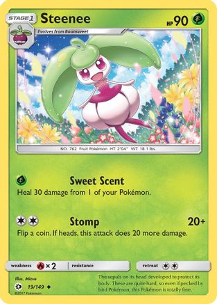 Steenee (19/149) [Sun & Moon: Base Set]-1