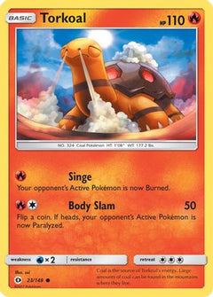 Torkoal (23/149) [Sun & Moon: Base Set]-1