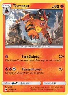 Torracat (25/149) [Sun & Moon: Base Set]-1