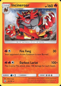 Incineroar (26/149) [Sun & Moon: Base Set]-1