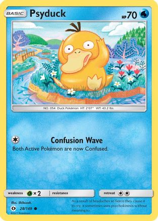 Psyduck (28/149) [Sun & Moon: Base Set]-1