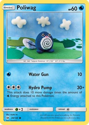 Poliwag (30/149) [Sun & Moon: Base Set]-1