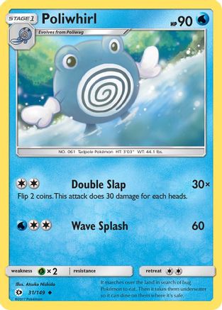 Poliwhirl (31/149) [Sun & Moon: Base Set]-1
