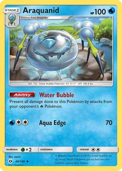 Araquanid (46/149) [Sun & Moon: Base Set]-1