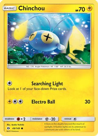 Chinchou (49/149) [Sun & Moon: Base Set]-1