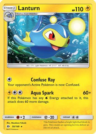 Lanturn (50/149) [Sun & Moon: Base Set]-1